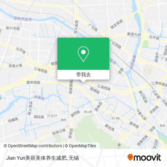 Jian Yun美容美体养生减肥地图