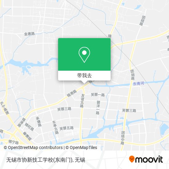无锡市协新技工学校(东南门)地图