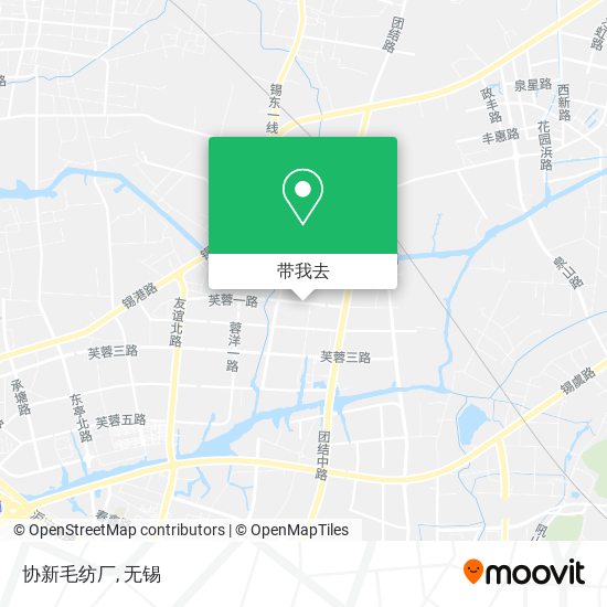 协新毛纺厂地图