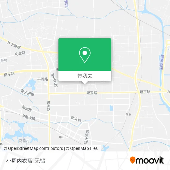 小周内衣店地图
