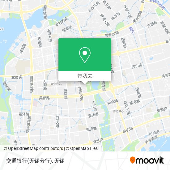 交通银行(无锡分行)地图