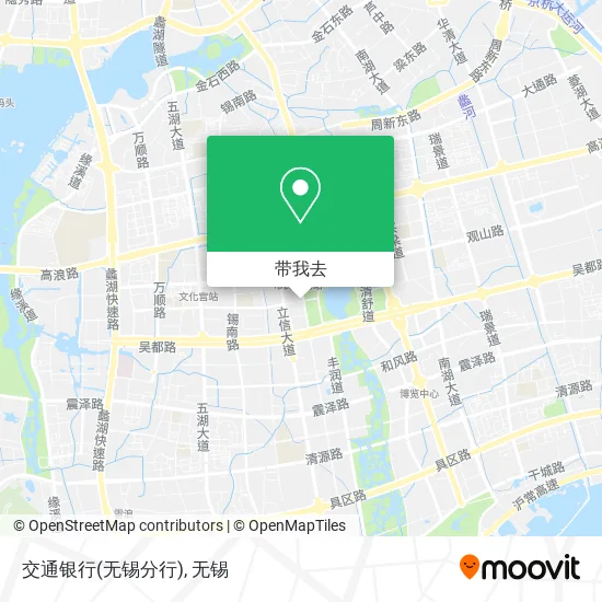 交通银行(无锡分行)地图