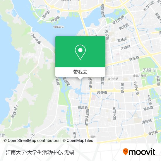 江南大学-大学生活动中心地图