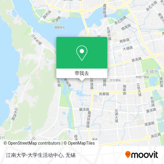 江南大学-大学生活动中心地图