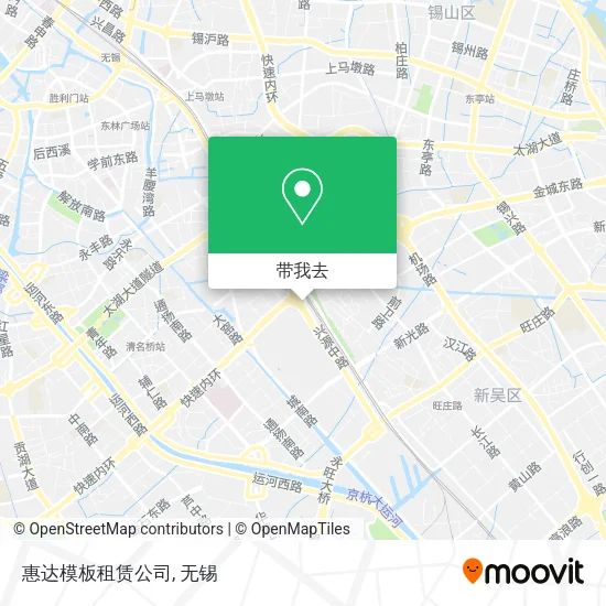 惠达模板租赁公司地图