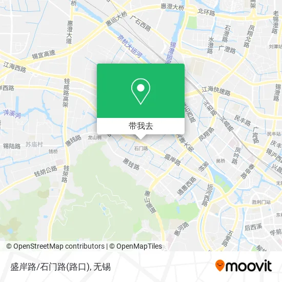 盛岸路/石门路(路口)地图