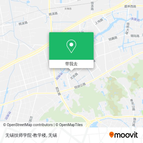无锡技师学院-教学楼地图