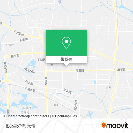 北极星灯饰地图
