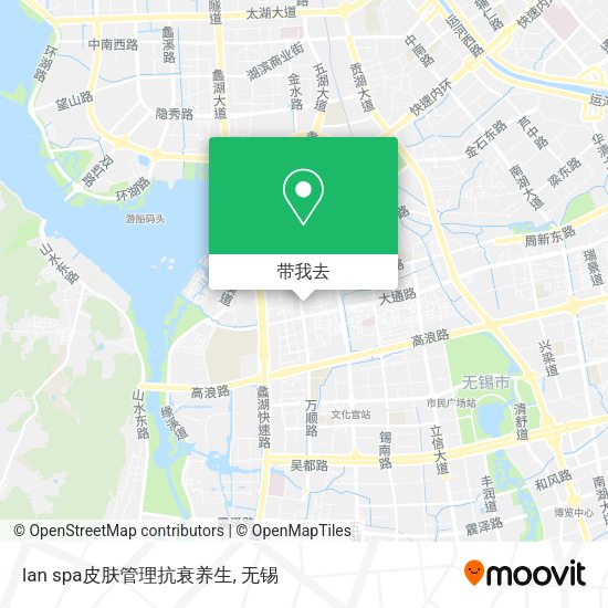 lan spa皮肤管理抗衰养生地图
