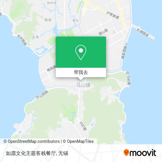 如愿文化主题客栈餐厅地图