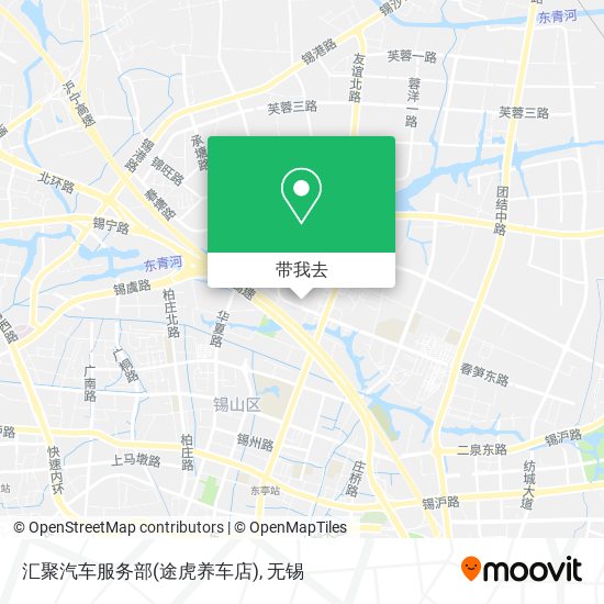 汇聚汽车服务部(途虎养车店)地图