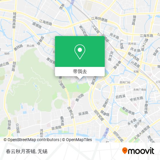 春云秋月茶铺地图