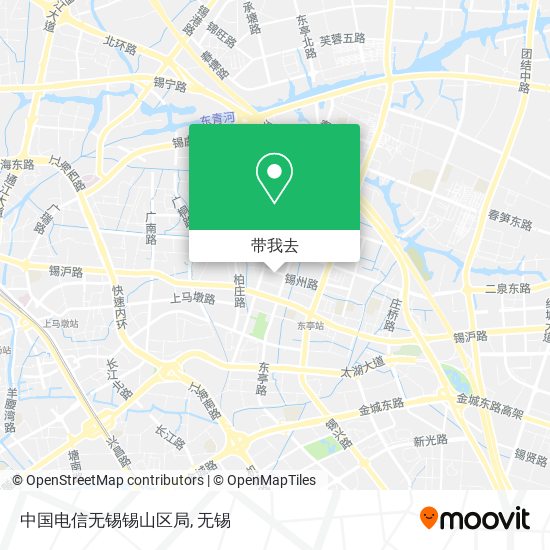 中国电信无锡锡山区局地图