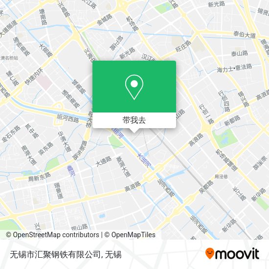 无锡市汇聚钢铁有限公司地图