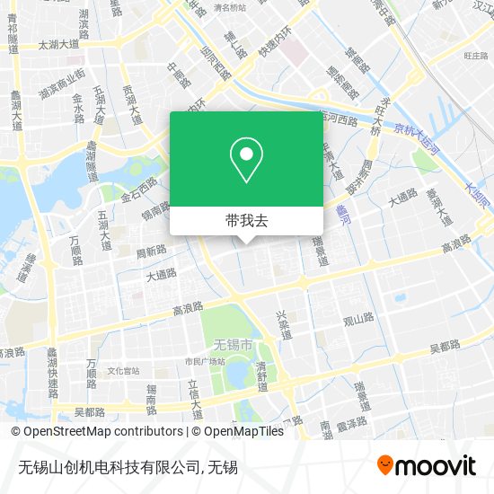 无锡山创机电科技有限公司地图