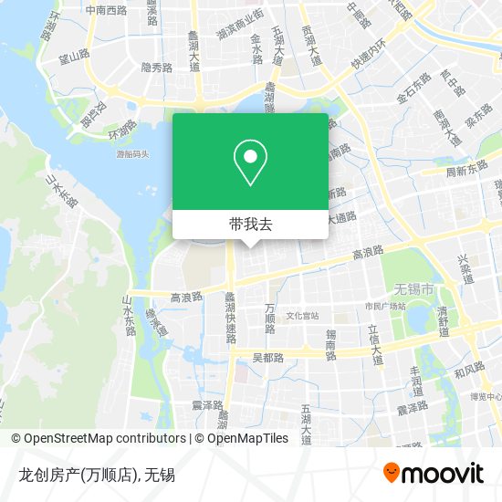 龙创房产(万顺店)地图