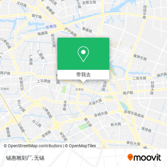 锡惠雕刻厂地图