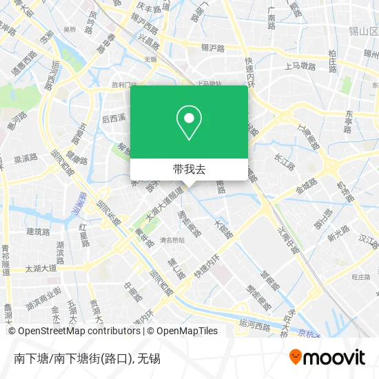南下塘/南下塘街(路口)地图