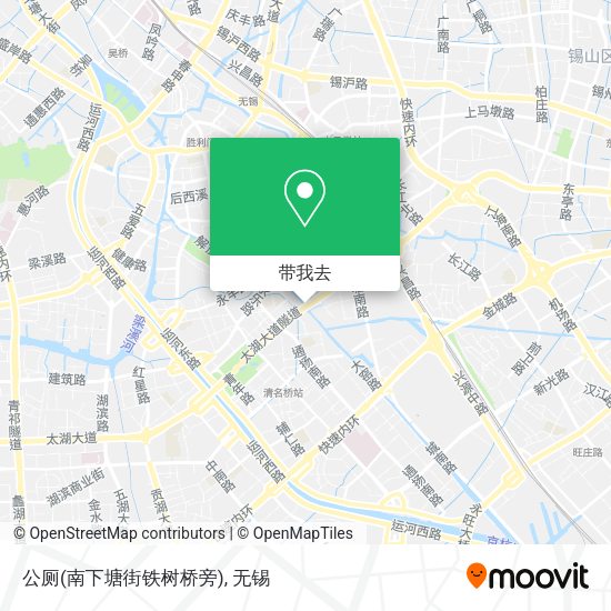 公厕(南下塘街铁树桥旁)地图