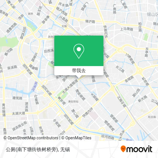 公厕(南下塘街铁树桥旁)地图