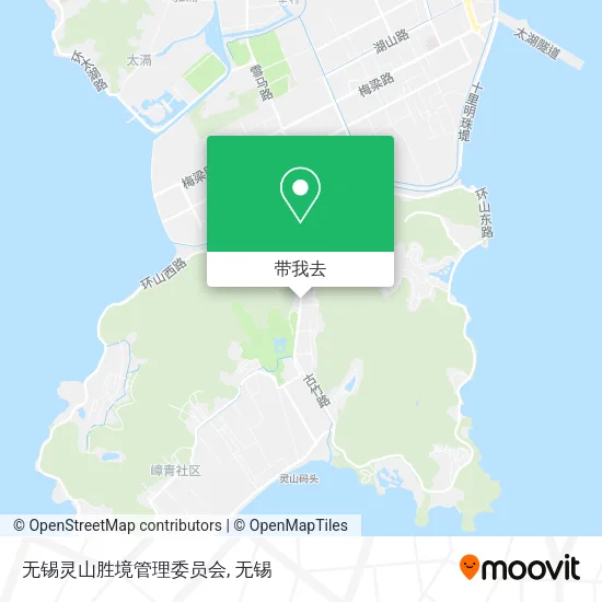 无锡灵山胜境管理委员会地图