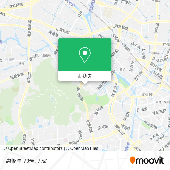 惠畅里-70号地图