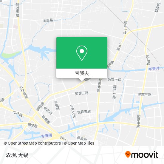 农坝地图