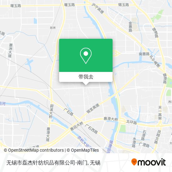 无锡市磊杰针纺织品有限公司-南门地图
