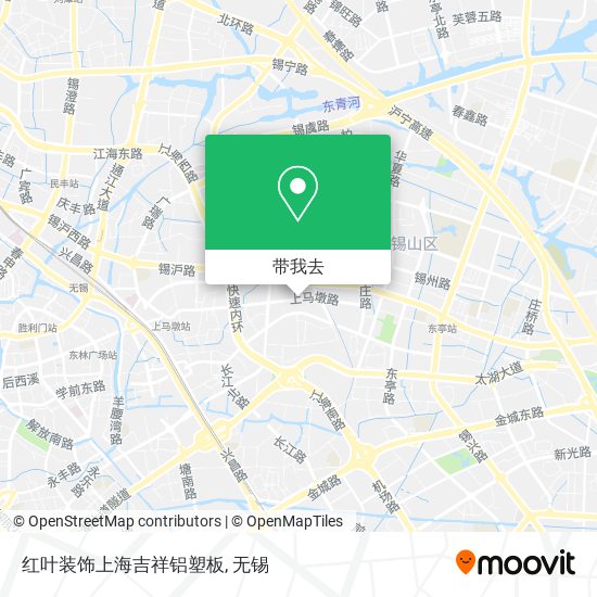 红叶装饰上海吉祥铝塑板地图