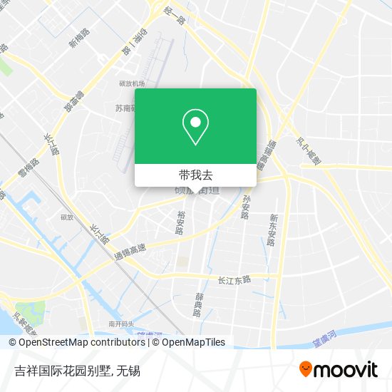 吉祥国际花园别墅地图