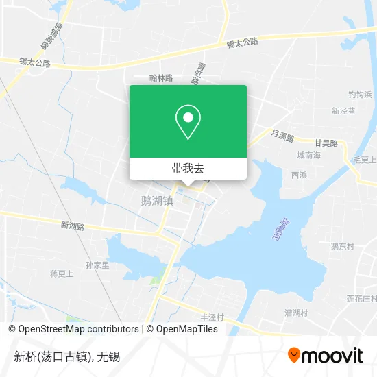新桥(荡口古镇)地图