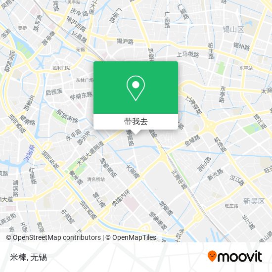 米棒地图