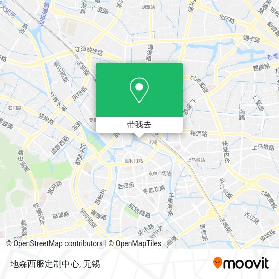 地森西服定制中心地图