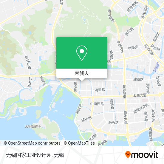 无锡国家工业设计园地图