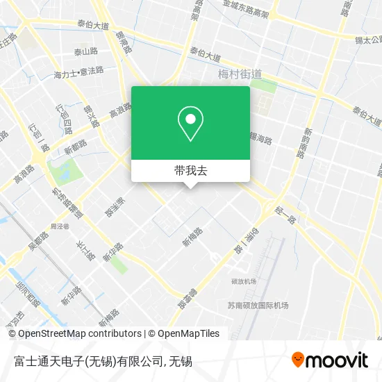 富士通天电子(无锡)有限公司地图
