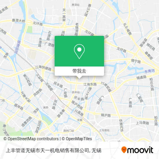 上丰管道无锡市天一机电销售有限公司地图