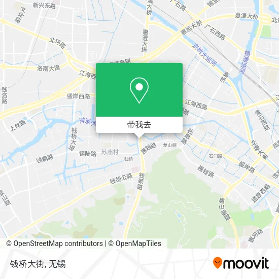 钱桥大街地图