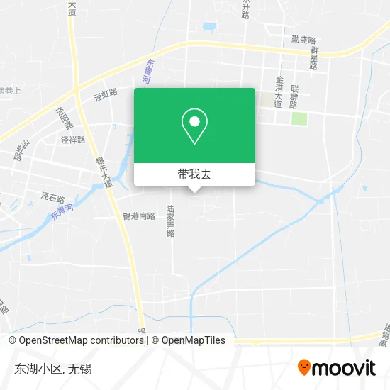 东湖小区地图