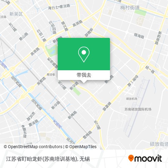 江苏省盯眙龙虾(苏南培训基地)地图