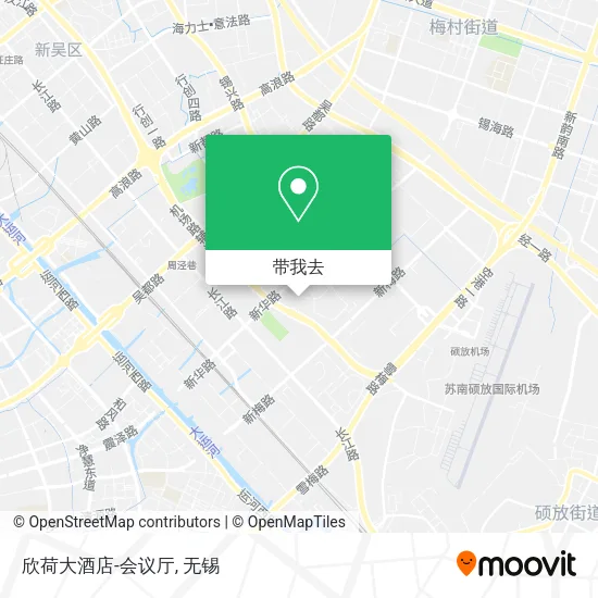 欣荷大酒店-会议厅地图