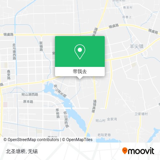 北圣塘桥地图