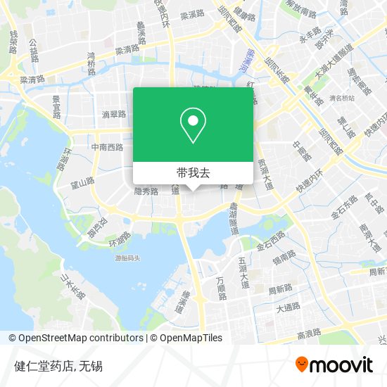 健仁堂药店地图