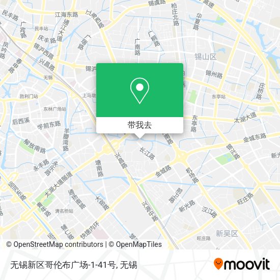 无锡新区哥伦布广场-1-41号地图