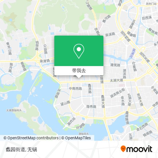 蠡园街道地图