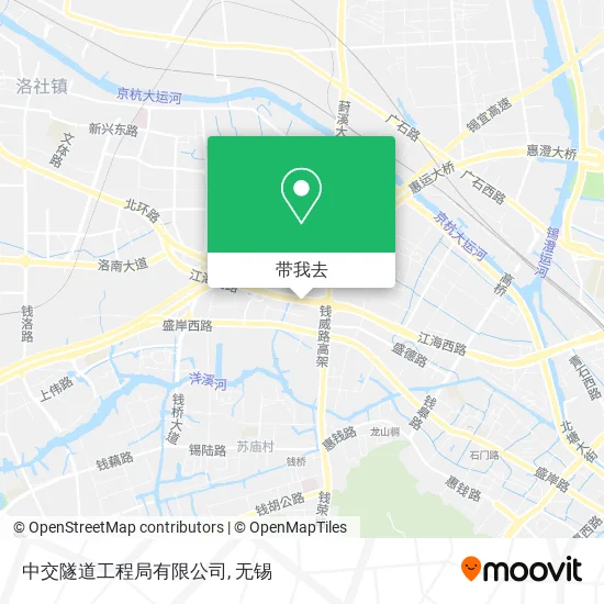 中交隧道工程局有限公司地图
