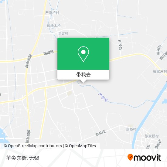 羊尖东街地图