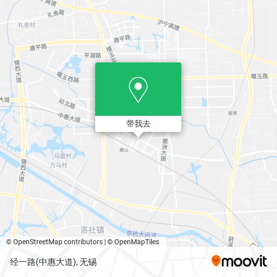 经一路(中惠大道)地图