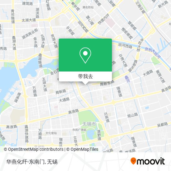 华燕化纤-东南门地图