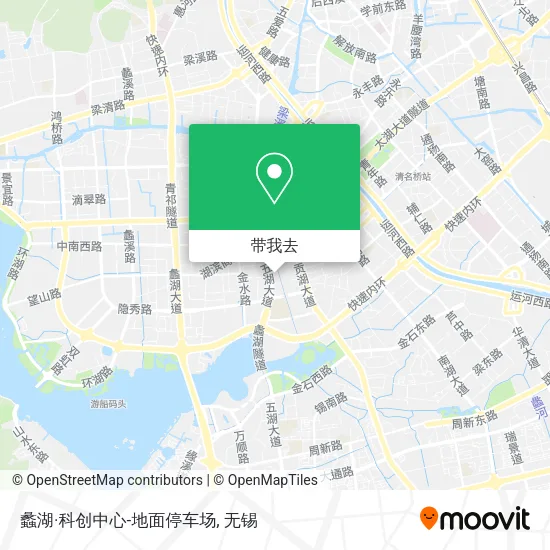 蠡湖·科创中心-地面停车场地图