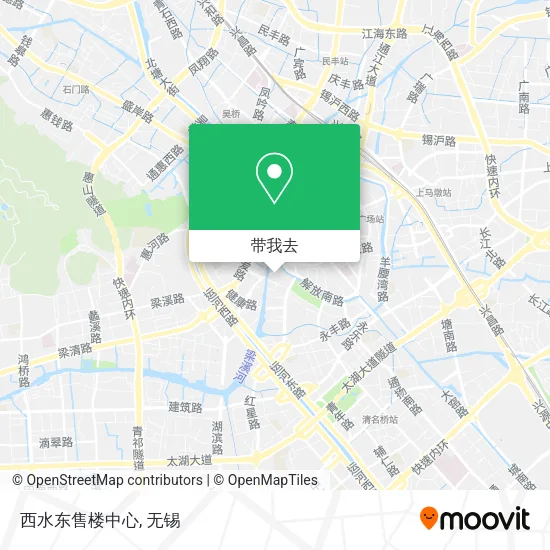 西水东售楼中心地图